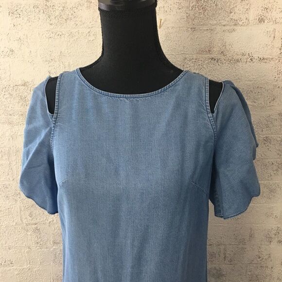 #120 CHELSEA 28 cold shoulder dress - Picture 3 of 7